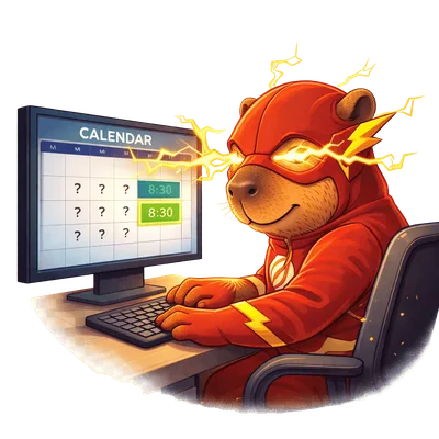 Plan Pro Max — capybara con máxima prioridad de reprogramación